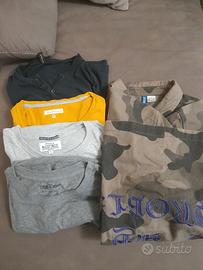 5 capi di abbigliamento ragazzo uomo taglia LM 