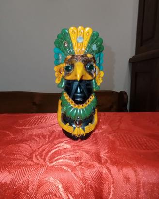 Maya divinità in ossidiana