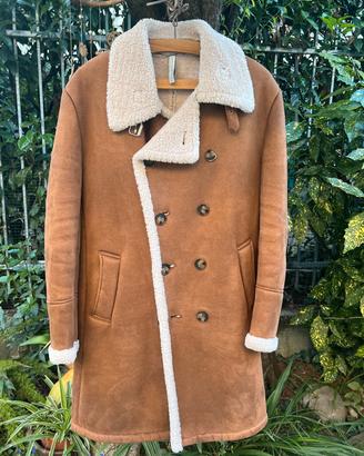 Montone uomo Zara Man scamosciato taglia M