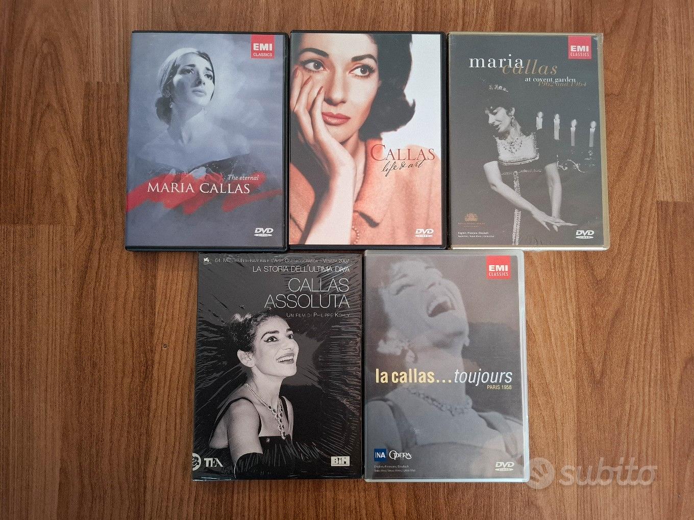 Maria Callas The Eternal 5 DVD Da Collezione - Collezionismo In