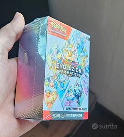 Evoluzioni Prismatiche Box 6 bustine sigillato