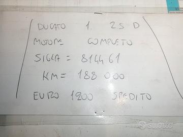 Motore ducato 1 2.5 d 814461