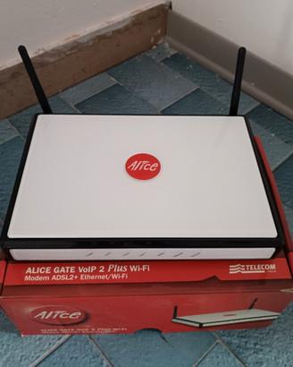 Modem Router Alice Gate VoIP 2 Plus TIM TELECOM