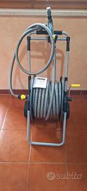 carrello avvolgi tubo Karcher ht 80 m + tubo 25 m