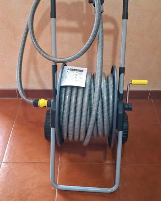 carrello avvolgi tubo Karcher ht 80 m + tubo 25 m