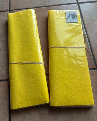 Feltro giallo 2 pezzi