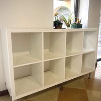 Scaffale IKEA KALLAX 2x4 Orizzontale + Gambe