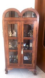Vetrinetta in legno massello