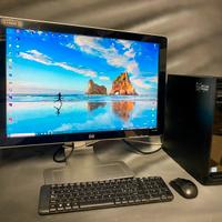 Computer HP PRO i3 monitor HP 24”