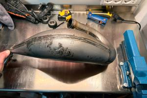 Scarico Scalvini Fantic Yamaha 125