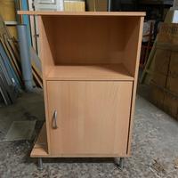 Mobiletto legno e metallo