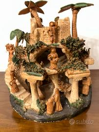 Presepe in terracotta artigianale
