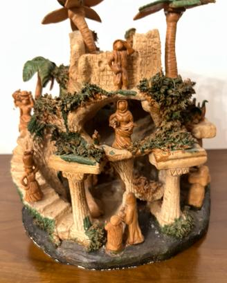 Presepe in terracotta artigianale