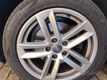 cerchi con gomme audi 