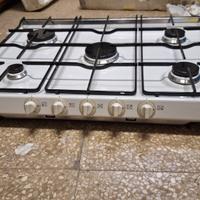 Piano cottura incasso Ariston 5 fuochi 