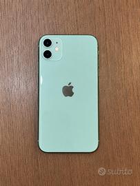 iPhone 11 128 GB, colore verde.