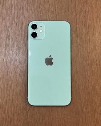 iPhone 11 128 GB, colore verde.