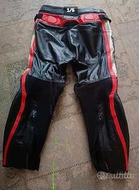 pantaloni pelle moto dainese  tg 56