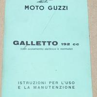 MOTO GUZZI MANUALI DI USO E MANUTENZIONE