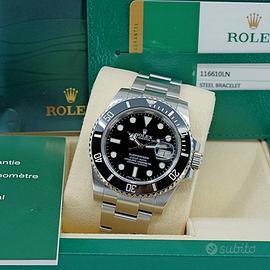 ROLEX SUBMARINER 116610LN GAR ITALIA 2014 FULL SET
