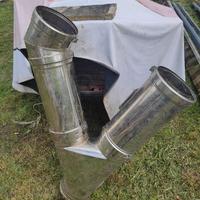 camino snodo in acciaio V