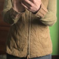 Giacca smanicata beige Henry Cottons