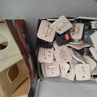 Materiale elettrico vintage prese interruttori 