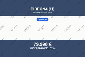 Immobile in asta di 476 m² a Bibbona