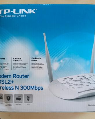 TD-W8961N
Modem Roter R (ADSL) Wi-Fi N 300Mbps