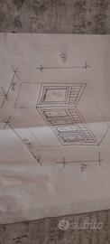 Veranda in pvc avorio