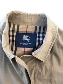 Trench Burberry Uomo Impermeabile Taglia 56