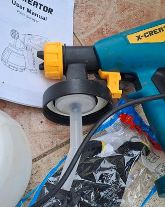Spruzzatore vernice compressore