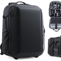 Zaino RaLeno 25+5L Fotocamera Drone Nero