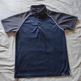 Polo Uniqlo blu e grigia taglia M
