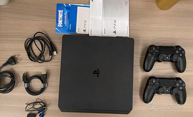 PS4 Slim 500GB + 2 controller
