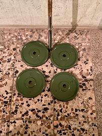 Bilanciere Rovera + 4 dischi ghisa 5kg