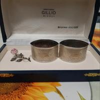 Portatovaglioli in argento 800