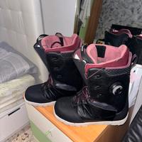 Scarponi snowboard uomo taglia 43