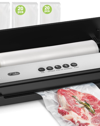 Bonsenkitchen Macchina Sottovuoto per Alimenti