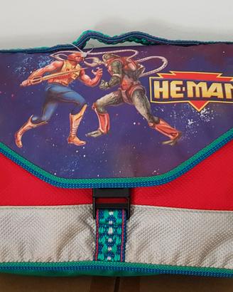 Torna a scuola con He-Man: cartella Mattel vintage