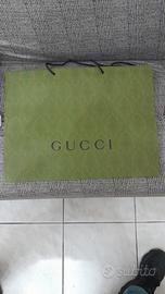 Gucci Moda sacco busta carta cartone new box 2025 