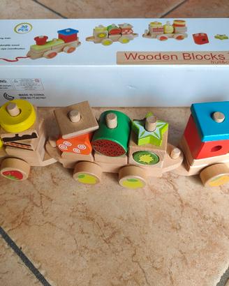 trenino legno 3+