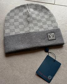 Berretto Louis Vuitton grigio uomo