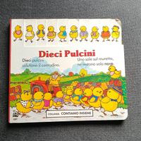 Libro vintage bambini 10 pulcini Lito editrice '90