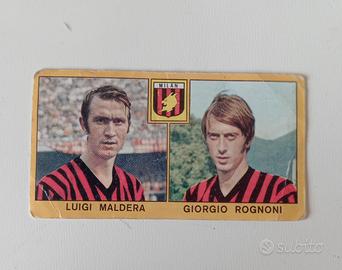 Milan figurina Panini 1969 1970 Maldera Rognoni