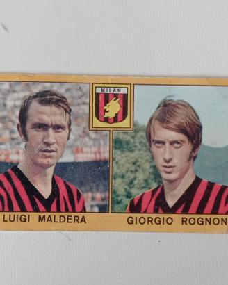 Milan figurina Panini 1969 1970 Maldera Rognoni