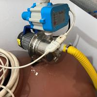 cisterna 250 lt più kit pompa 
