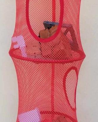 Portaoggetti (porta giochi) cm.84 con 3 scomparti