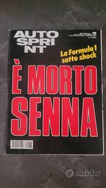 Autosprint da Collezione 1994 " è morto Senna "