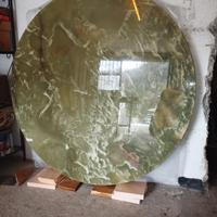 Tavolo onice verde - coppia solo pianale